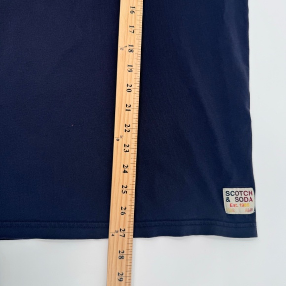 Scotch Soda T Shirt Men Large Blue Rainbow Aloha Short Sleeves Pride Graphic - Picture 9 of 9